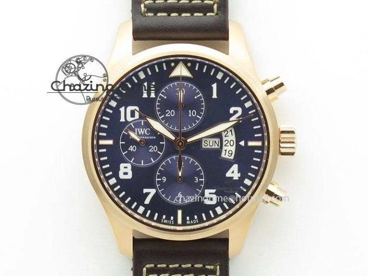 MIROTIME 0424 Pilot Top Gun IW326901 M+F 1:1 Best Edition Black Dial on Black Rubber Strap A SportInspired 6999